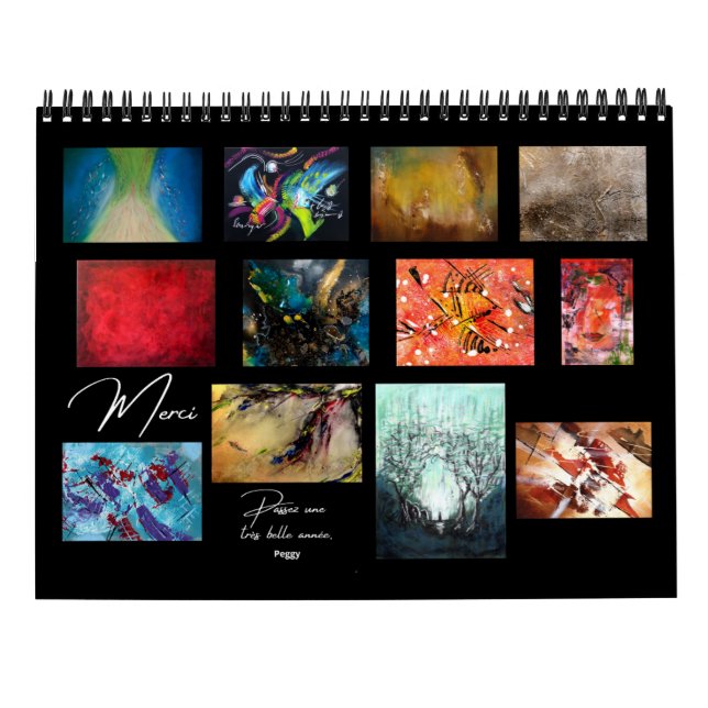 Calendrier 2025 - Peggy Drouault Kalender (Baksida)