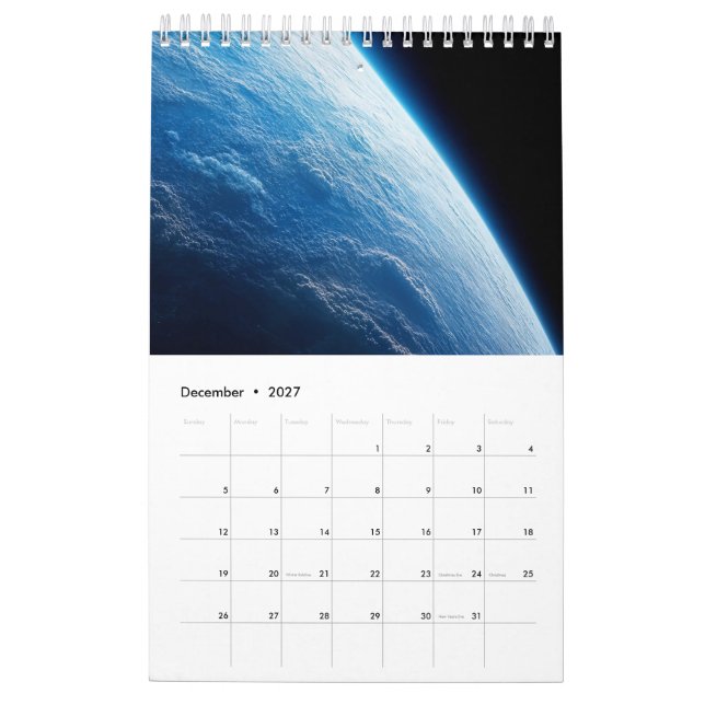 Calendrier 2026 - Exoplanètes Kalender (Dec 2027)
