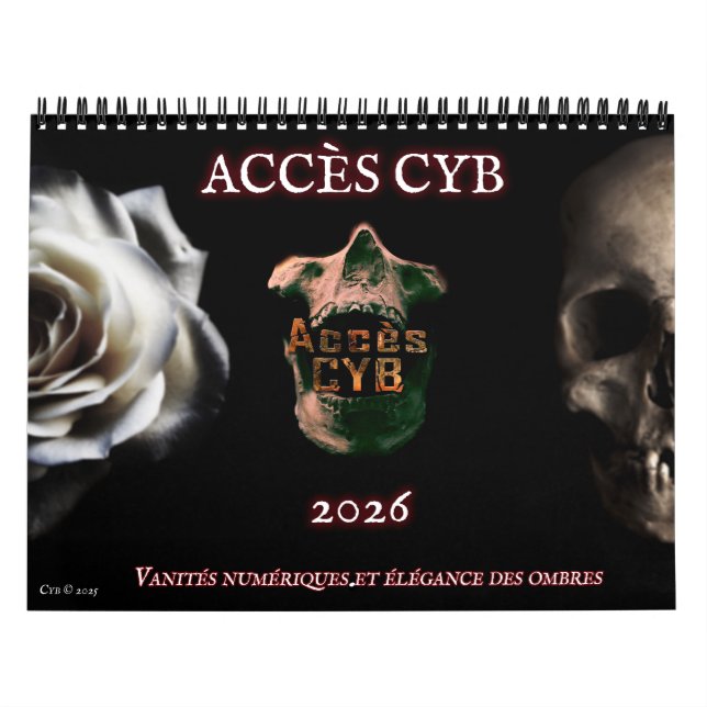 Calendrier artistique 2026 – Accès CYB Kalender (Omslag)