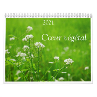 Calendrier Cœur végétal 2021 Kalender