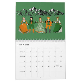 Calendrier, CORSICA, France Kalender