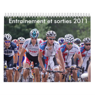 Calendrier d'entrainements et sorties 2011 kalender