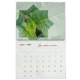 Calendrier Dieu méditation nature étoile élégant Kalender