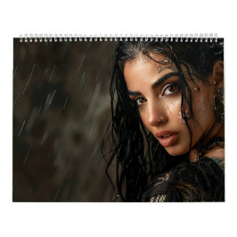 Calendrier Femme Pluie Kalender
