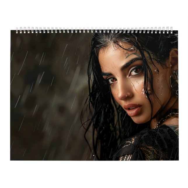 Calendrier Femme Pluie Kalender (Omslag)