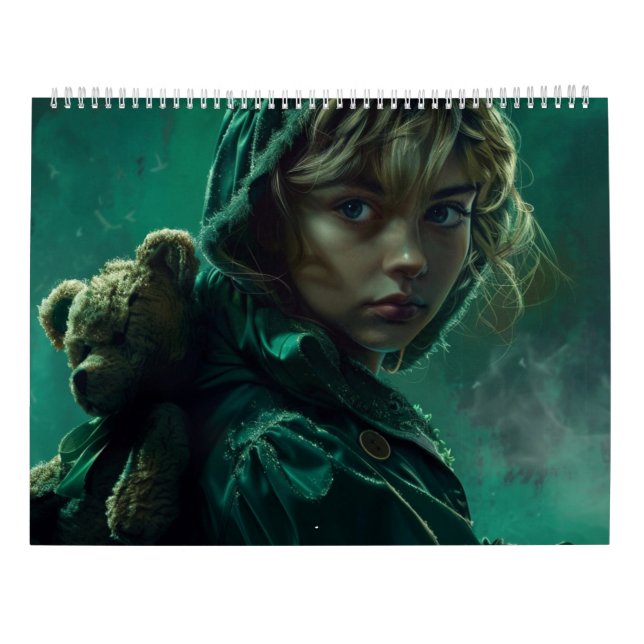 Calendrier Jeune Fille  Kalender (Baksida)