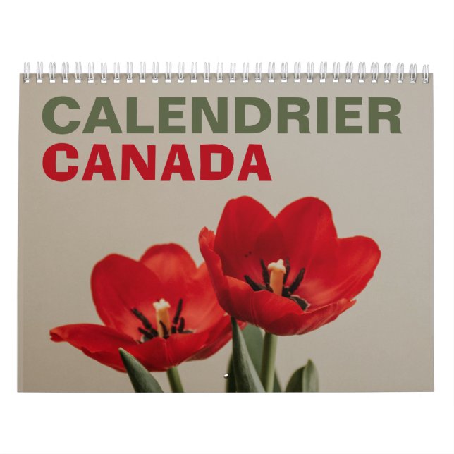 Calendrier Kanada | 2026 Fransk Kanada Kalender (Omslag)