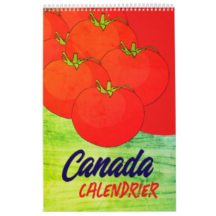Calendrier Kanada 2026 Fransk-Kanada Kalender