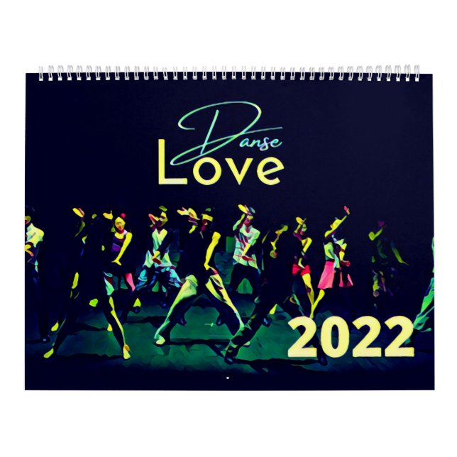 Calendrier Love Danse Kalender (Omslag)
