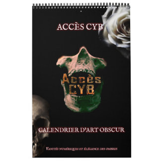 Calendrier mural de vanités – Format vertical Kalender