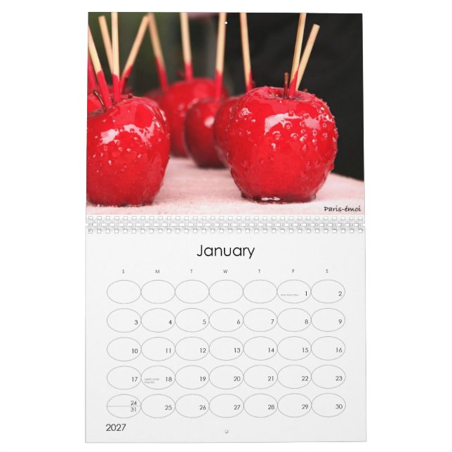 Calendrier Paris-émoi 2012 Kalender (Jan 2027)