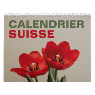 Calendrier Suisse avec Jours Fériés 2026 Kalender