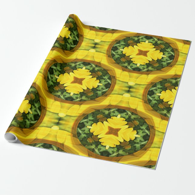 Calendula Garden...... Presentpapper (Utrullad)