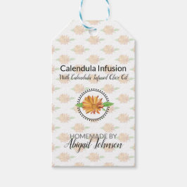 Calendula Hemmagjord Bad & Kroppsvård Presentetikett