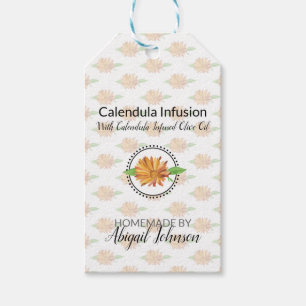 Calendula Hemmagjord Bad & Kroppsvård Presentetikett