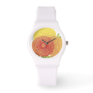 Calendula Vintage Seed Packet Armbandsur