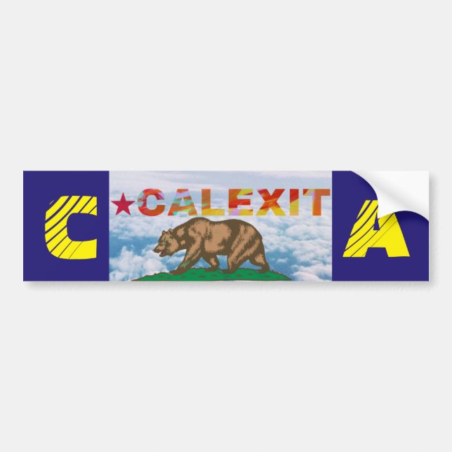 CALEXIT-bildekal Bildekal (Framsidan)