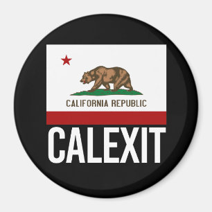 Calexit - Kalifornien går ut flaggavit - - Magnet
