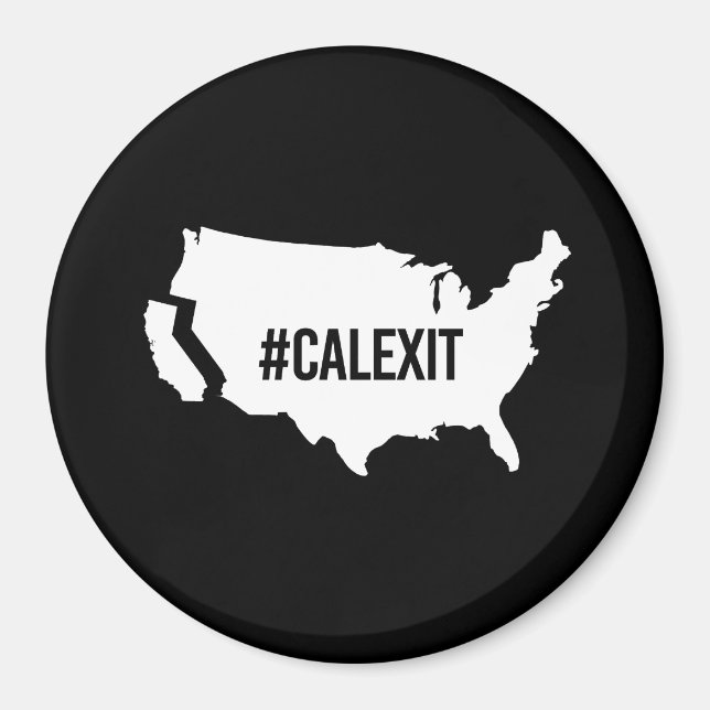 Calexit - - - magnet (Framsidan)