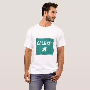 CALEXIT-MOTORVÄGEN UNDERTECKNAR TEESHIRTEN TEE