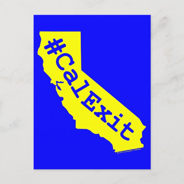 CalExit Vykort (Framsida)