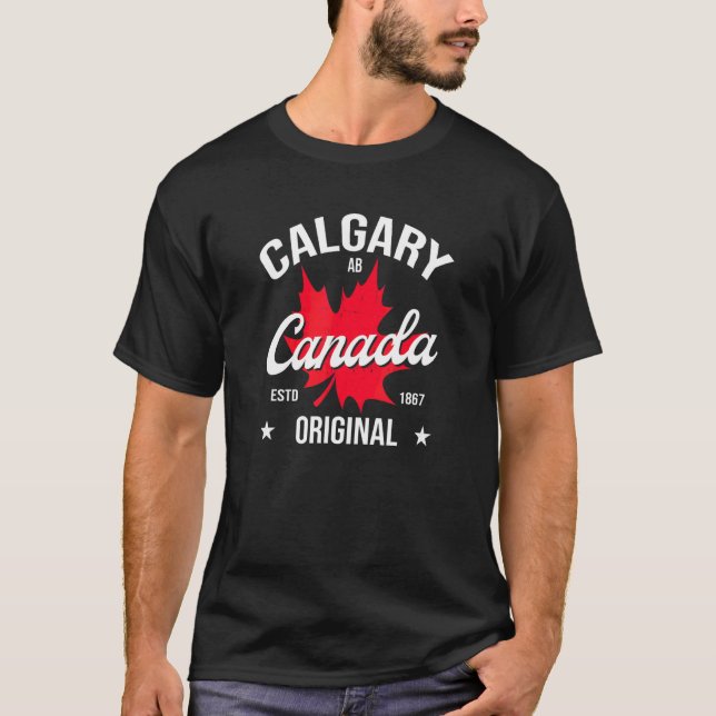Calgary 4 t shirt (Framsida)