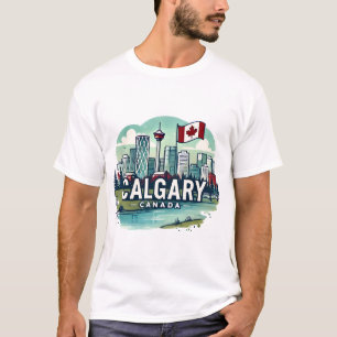 Calgary Alberta Kanada T Shirt
