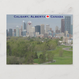 Calgary Alberta Kanada Vykort
