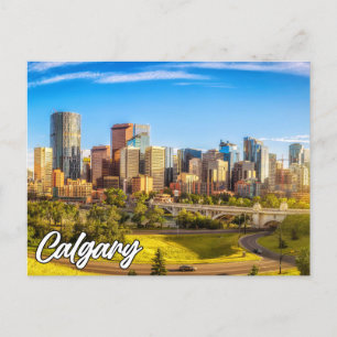 Calgary, Alberta, Kanada Vykort