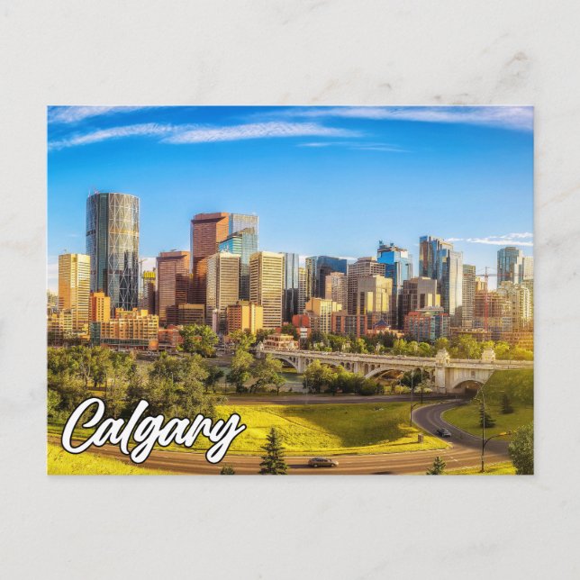 Calgary, Alberta, Kanada Vykort (Framsida)
