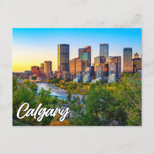 Calgary, Alberta, Kanada Vykort