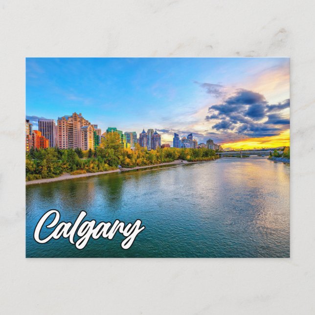 Calgary, Alberta, Kanada Vykort (Framsida)