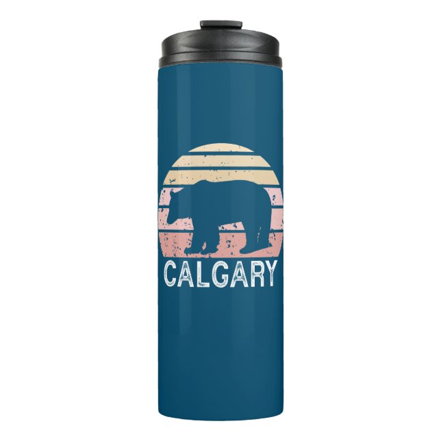 Calgary Alberta Retro Bear (Framsida)