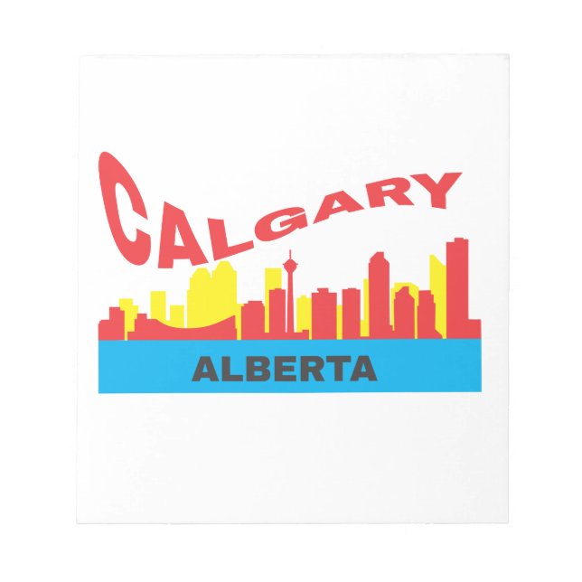 Calgary Anteckningsblock (Framsida)