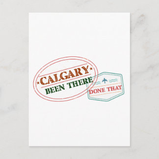 Calgary Been gjorde det där Vykort
