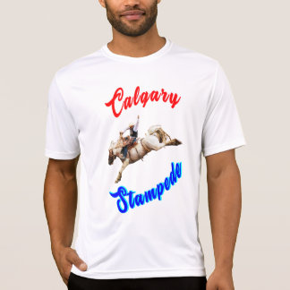 Calgary Canada Horses juli Riders Calgary Stampede T Shirt