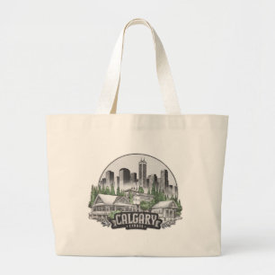 Calgary City Canada USA Jumbo Tygkasse