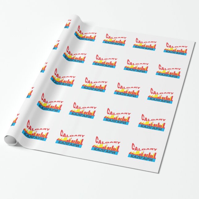 Calgary cyrillic presentpapper (Utrullad)