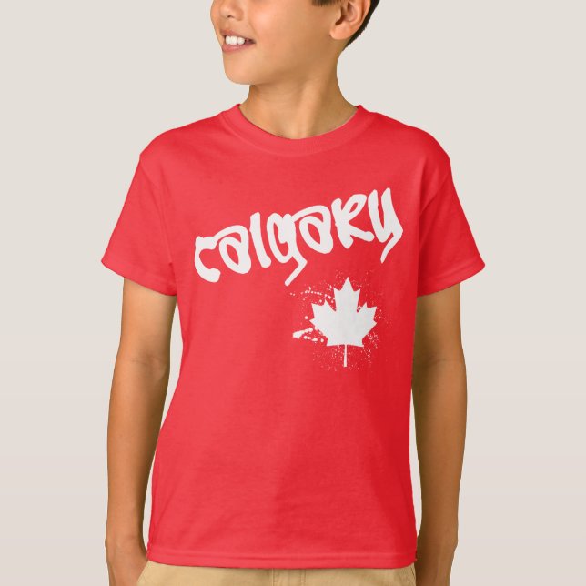 Calgary Graffiti Tee (Framsida)