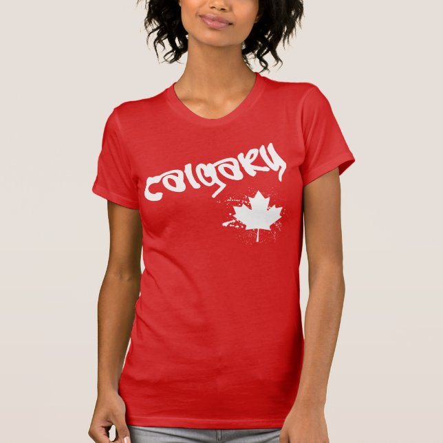 Calgary Graffiti Tee (Framsida)