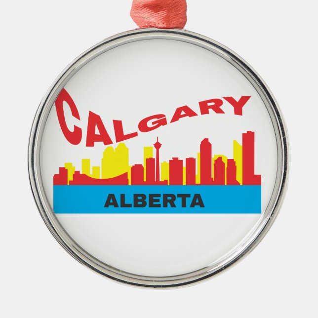 Calgary Julgransprydnad Metall (Framsidan)