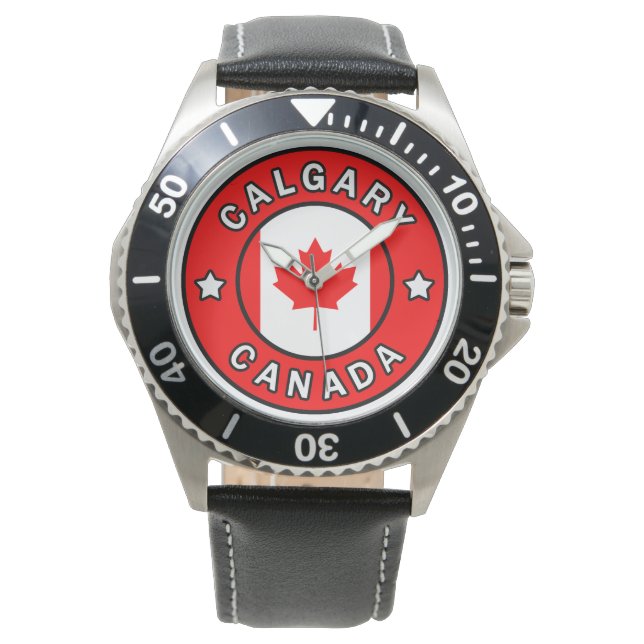 Calgary Kanada Armbandsur (Framsida)