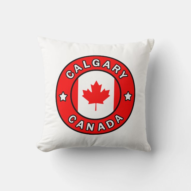 Calgary Kanada Kudde (Framsida)