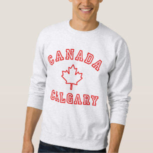 Calgary Kanada Långärmad Tröja