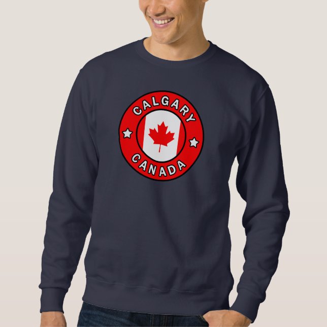 Calgary Kanada Sweatshirt (Framsida)