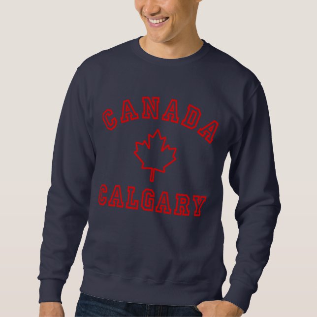 Calgary Kanada Sweatshirt (Framsida)