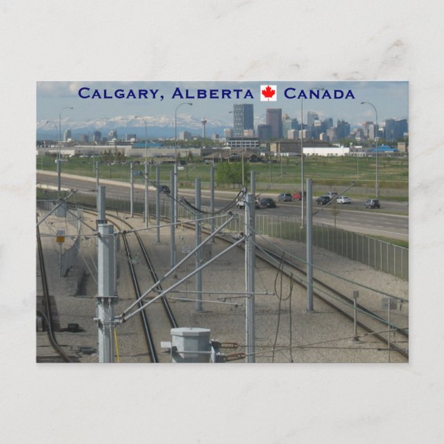 Calgary Kanada Vykort (Framsida)