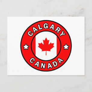 Calgary Kanada Vykort