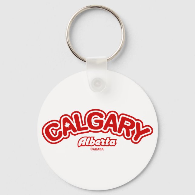 Calgary Löv Nyckelring (Framsida)