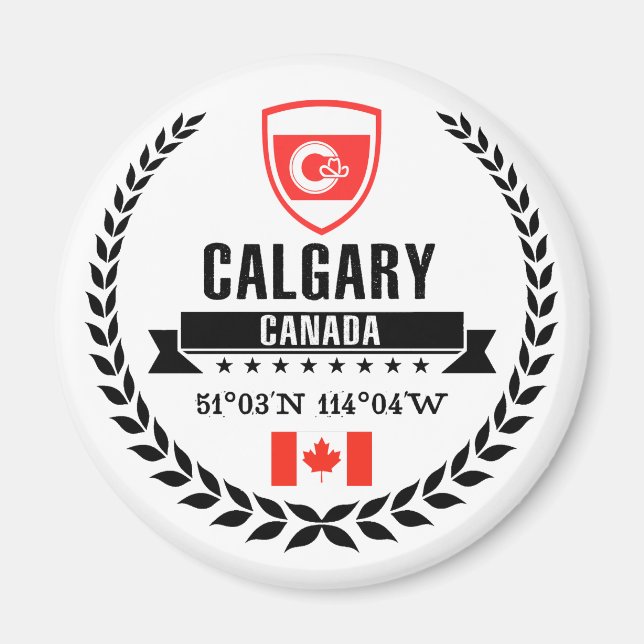 Calgary Magnet (Framsidan)
